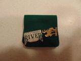 (2) Wyoming Pins and Green River, Wyoming 1891-1991 Coin