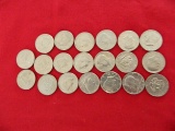 (20) 1972 Kennedy 1/2 Dollars