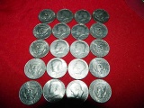 (5) 1975 (10) 1973 (5) Kennedy 1/2 Dollars