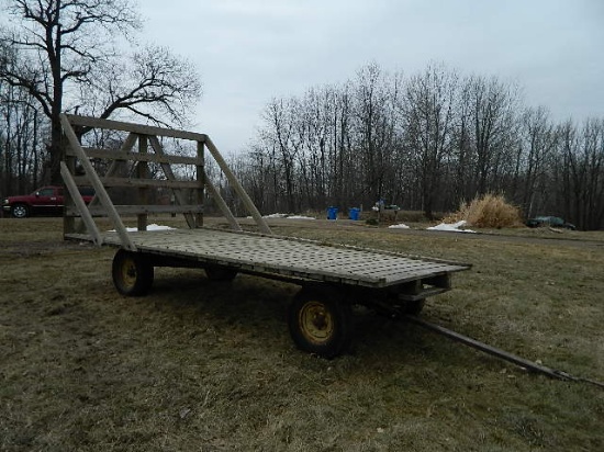 Wooden Flat Hay Rack