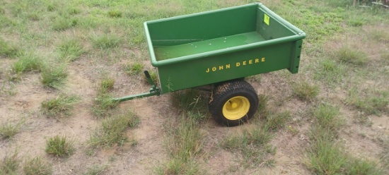 John Deere Steel Lawn Cart