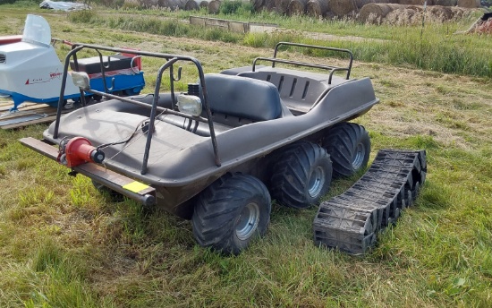 Hustler 6x6 w/Tracks, 18 HP Briggs Motor