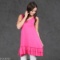 Ruffle Tank Tunic, 3/4 Sleeve Criss Cross Tunic Dress