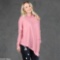 Poncho Tunic, Rose Gold Button V-Neck Sweater,