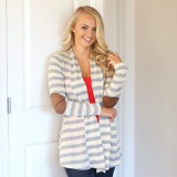 Striped Patch Cardigan, Lucy Dress, Cassidy Dolman,