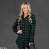 Plaid Tunic, Cardigan, Wrap Skirt, Work Pants