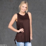 Asymmetrical Tank Tunic, Draped Sleeve Dolman