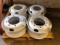 (4) New Heavy Duty Trailer Wheels - 17.5 X 6.75