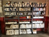 (3) Shelving Units & Contents