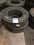 Bergougnan Solid Tires - 28x9-15