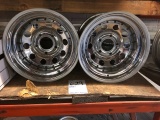 (4) Used Chrome Wheels - 15x8 - 5 On 5