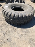 TRACTOR TIRE  -  60in TALL & 28.5X29    (NEVER RAN)