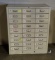 27-drawer Metal Cabinet (17in X 30in X 37in)