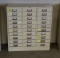 30-drawer Metal Cabinet (11.5in X 31in X 33in)