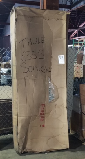 THULE SONIC XL SILVER CARGO BOX ~ MODEL #635S