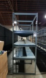 (11) Boltless Rivet Rack Shelving Units