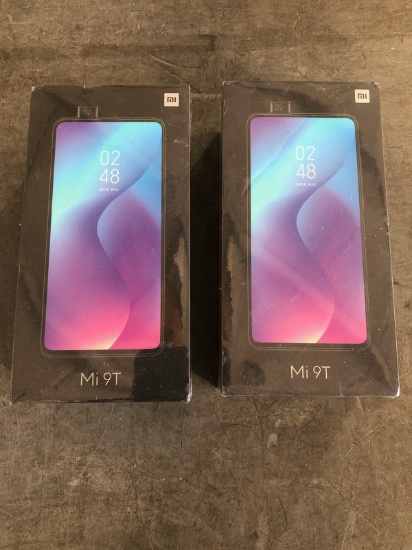 (2) MI9T Cell Phones