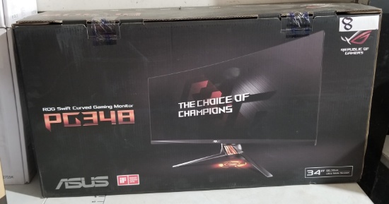 Asus ROG Curved 34" Gaming Monitor ~ Model #PG348