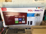 TCL 55in 4K ULTRA-HD ROKU TV ~ MODEL #55US5800