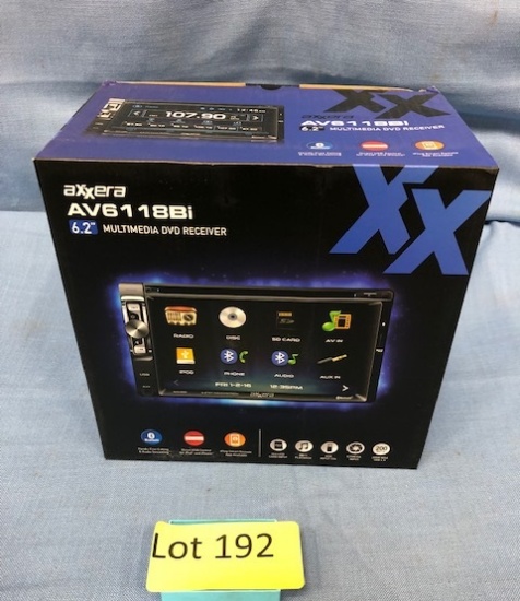 Axxera AV618BI Multimedia DVD Receiver