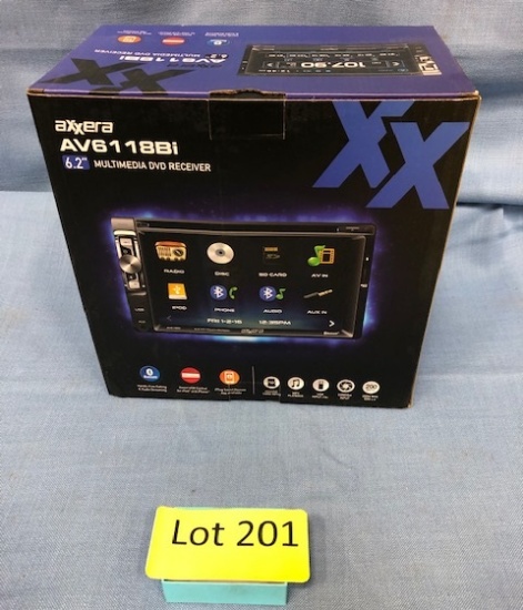 AXXERA AV618BI Multimedia DVD Receiver