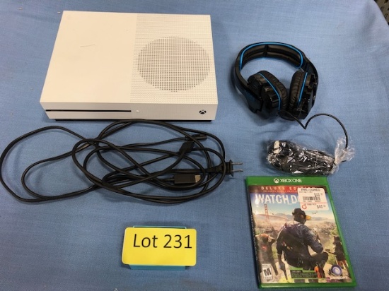 XBOX ONE Console, Gaming Headphones & Game