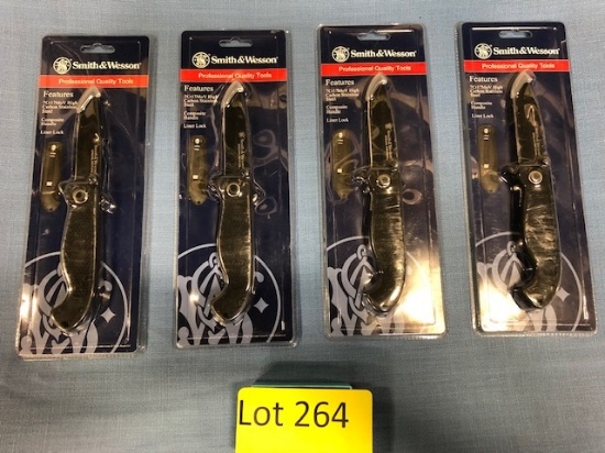 (3) Smith & Wesson Folding Knives