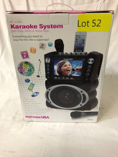 Karaoke USA All-in-One Karaoke System