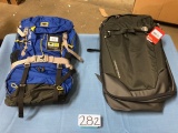 (2) Backpacks ~ North Face & Mt Smith