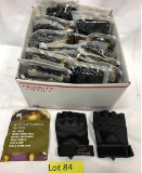 (20) Pair Outdoor Tactical Fingerless Gloves  ~  Size Medium