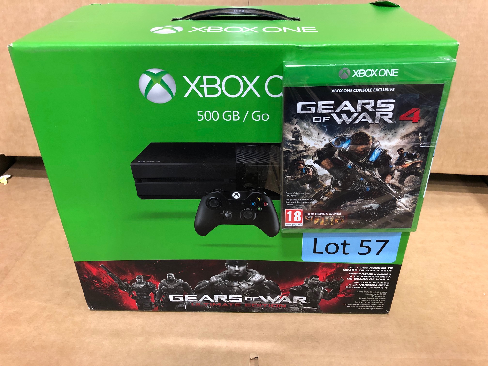 XBOX ONE GEARS OF WAR ULTIMATE EDITION CONSOLE | Proxibid