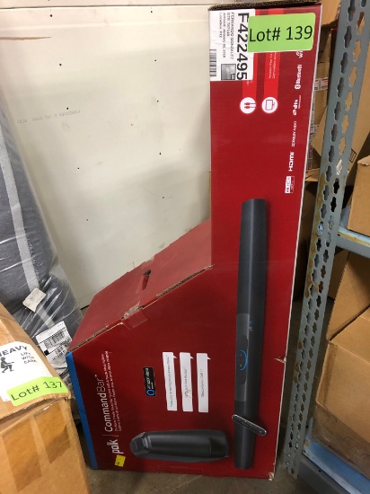 POLK COMMAND BAR HOME THEATER SOUND BAR SYSTEM