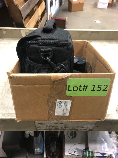BOX WITH NIKON COOL PIX PRO CAMERA