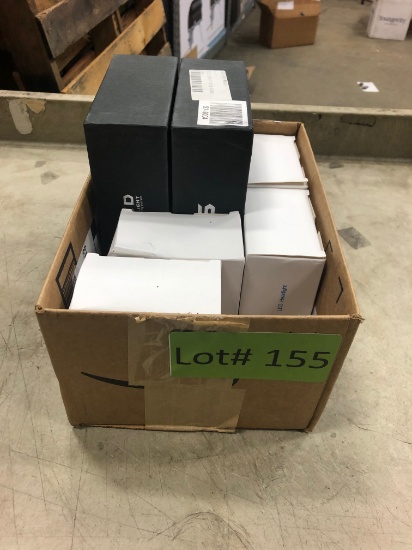 BOX OF LED HEADLIGHTS (4)C6   (2)S7 LED HEADLIGHTS