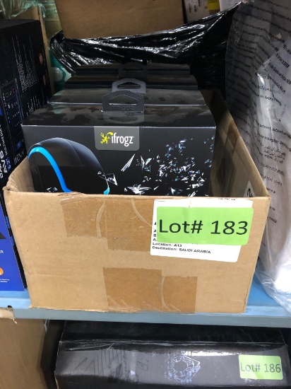 BOX OF (4) IFROGS CALIBER VANGUARD PREMIER GAMING HEADSETS