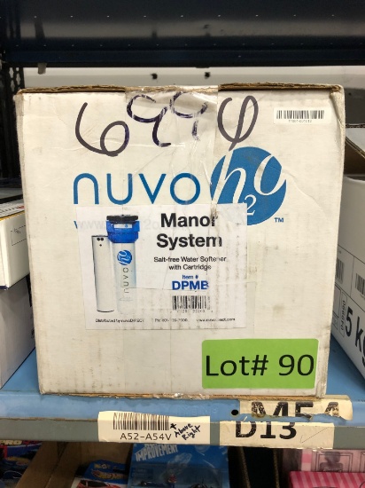 Nuvo H2o Manor System Salt Free Water Softener System