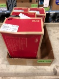 BOX OF VANS SHOES -  4 PAIRS