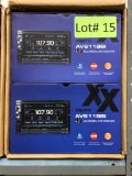 (2) Axxera Av6118bi Multi Media Dvd Receivers