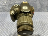 CANON EOS REBEL T3 CAMERA WITH AN IMAGE STABILIZER MACRO 0.25 METERS/0.8 FEET