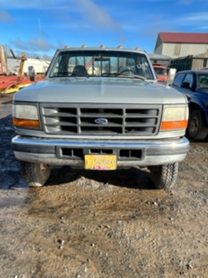 1995 FORD F-350/GRAY 1 TON  **TITLE**