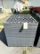 TWENTY-SEVEN ~ 40 BY 48 INCH PLASIC PALLETS - UNUSED