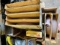 BOX OF SANDING ROLLS