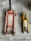 LOT OF (2) HYDRAULIC FLOOR JACK - APPEAR TO BE IN OPERATING CONDITION