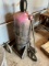 ACETYLENE TANK ON ROLLING CART - TANK APPEARS TO BE FULL