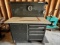 CRAFTSMAN WORKBENCH ON A ROLLING CART