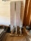 LOT WITH ALUMINUM LADDER JACKS AND SCAFFOLD PLANKS