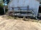 STEEL MATERIAL RACK AND CONTENTS