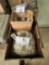 BOX OF VARIOUS HINGES