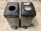 (2) KITCHEN SIZE TRASH CANS