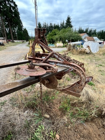 VINTAGE 3 POINT 2 BOTTOM PLOW DISC COMBO